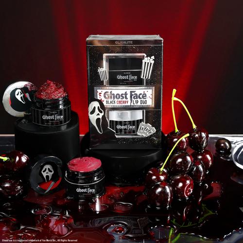 Glamlite x Ghost Face Black Cherry Lip Care Duo