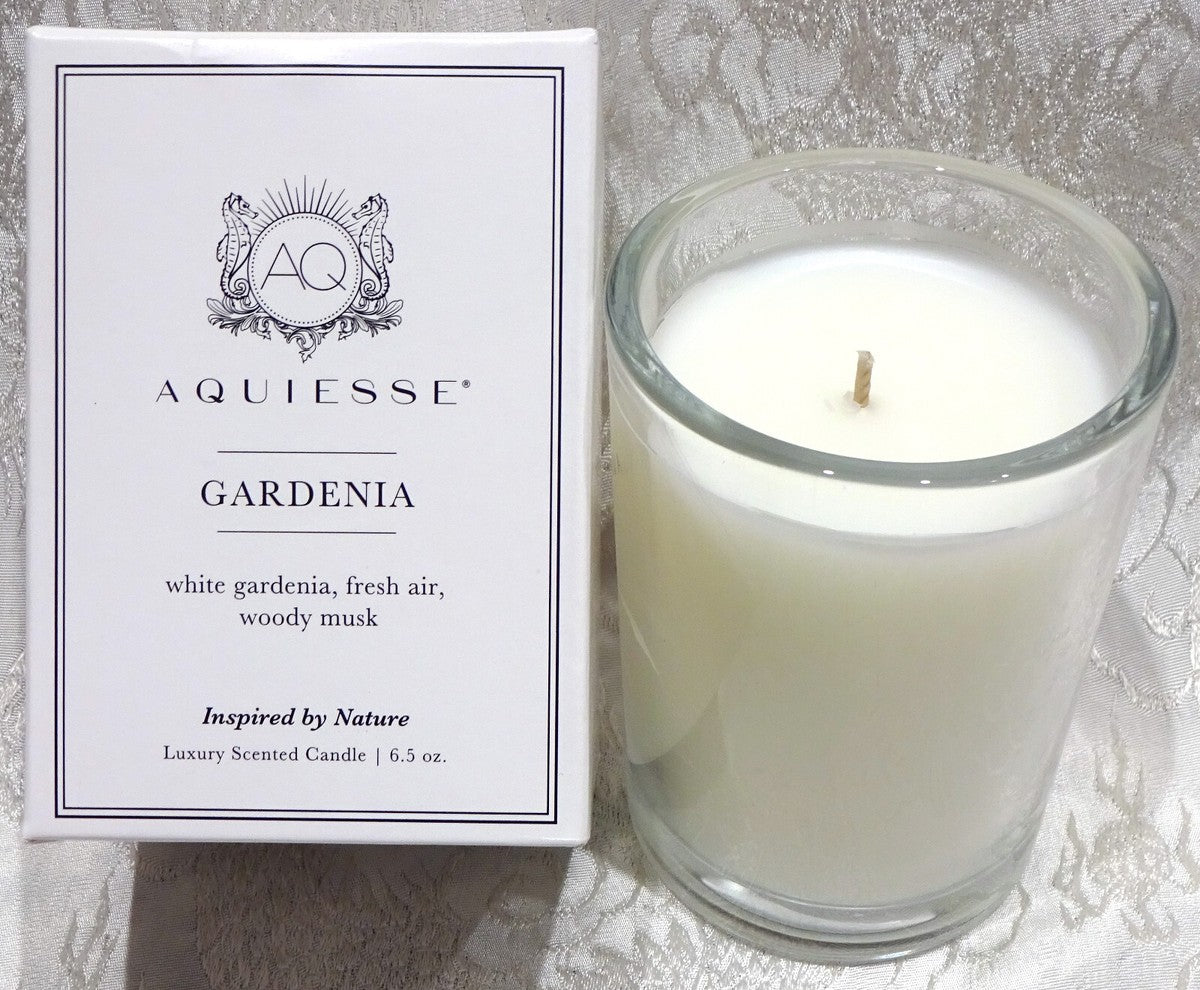 Aquiesse Gardenia Luxury Scented Candle - 6.5 oz